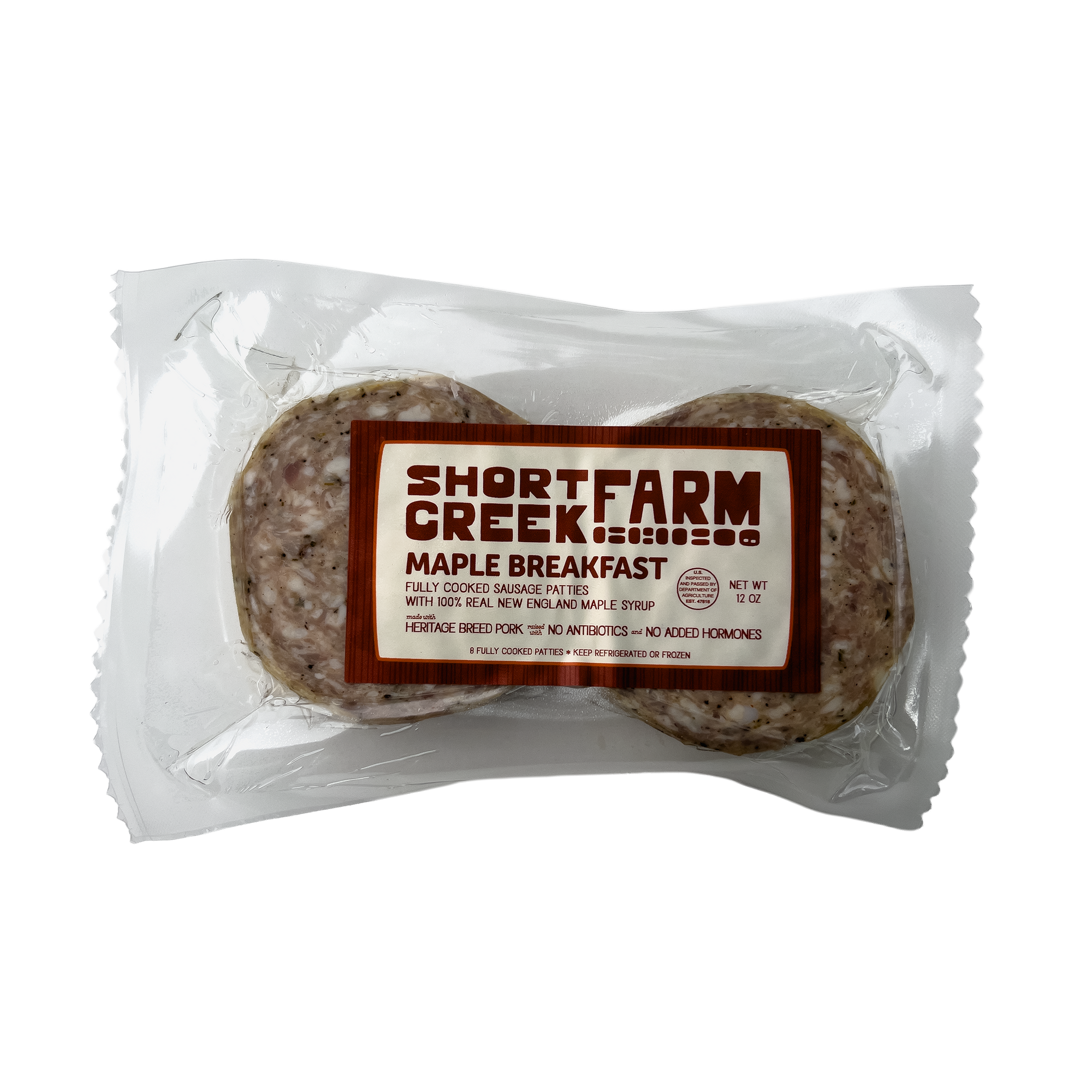 SGMPLPT Maple Breakfast Sausage (8/12z)