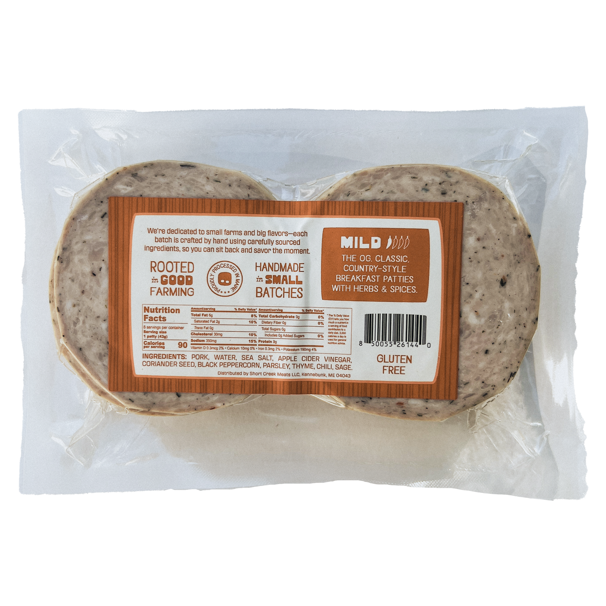 SGOGPT Original Breakfast Sausage (8/12z)