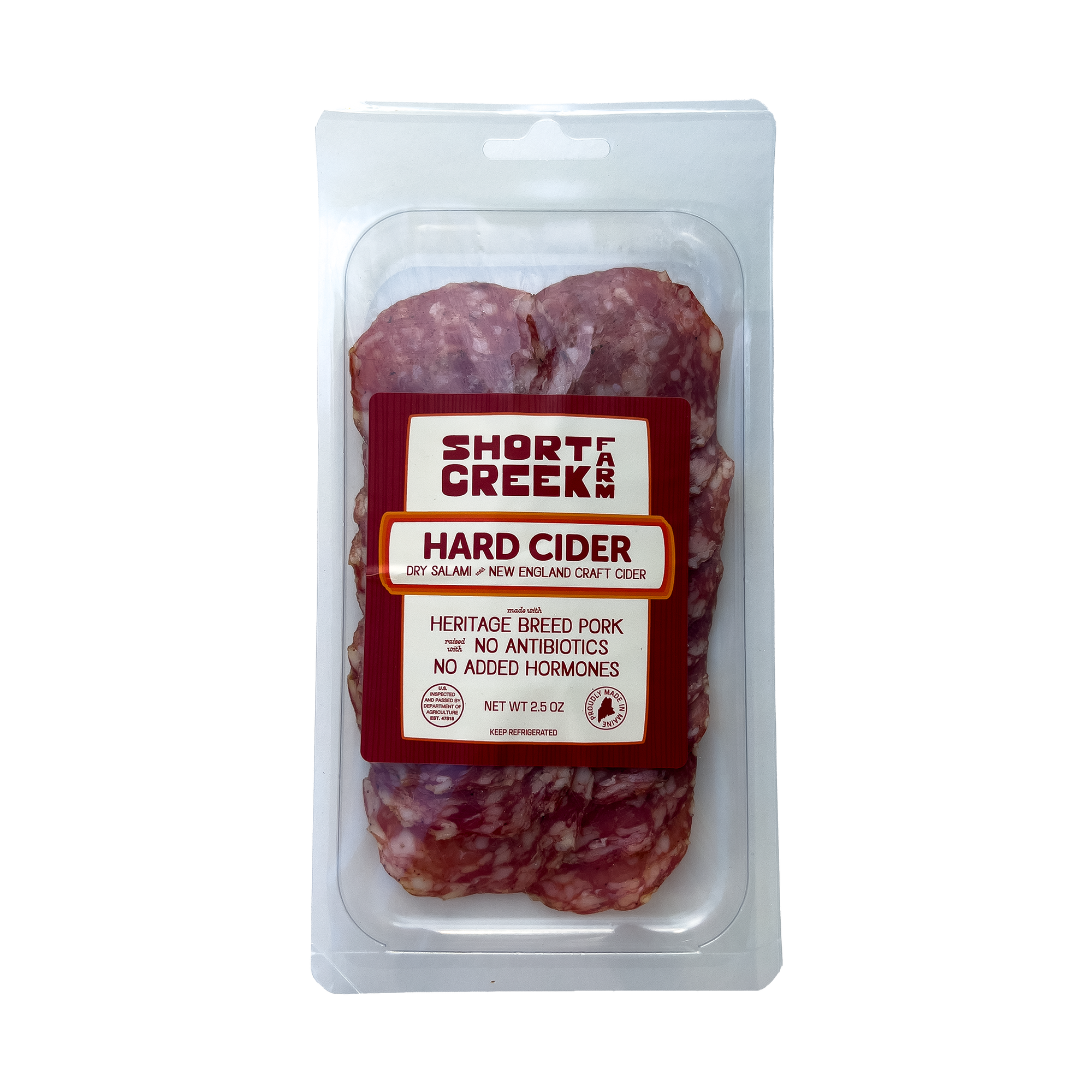 SLCID-SLC Sliced Hard Cider Salami (8/cs 2.5oz)