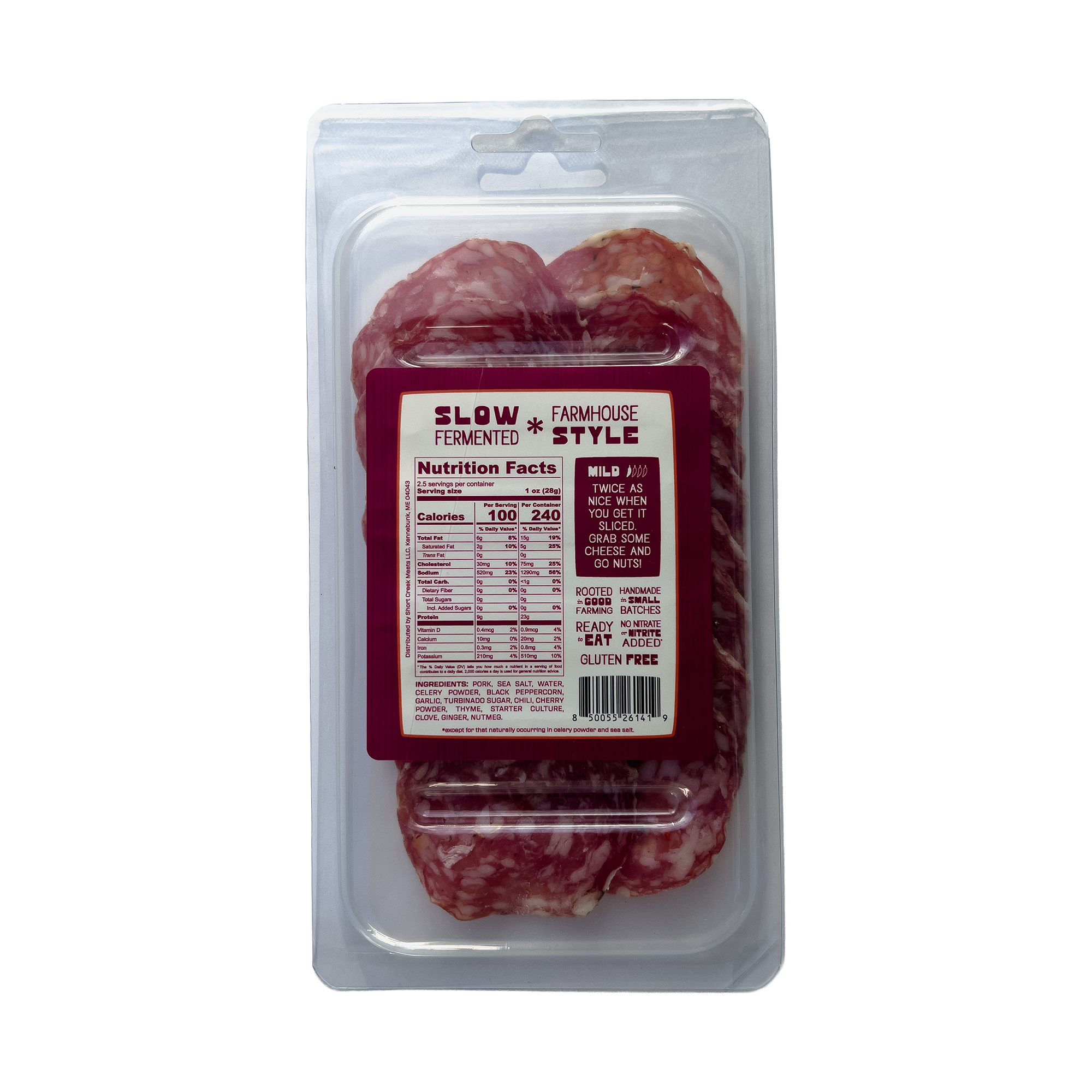 SLCLS-SLC Sliced Classic Salami (8/2.5z)